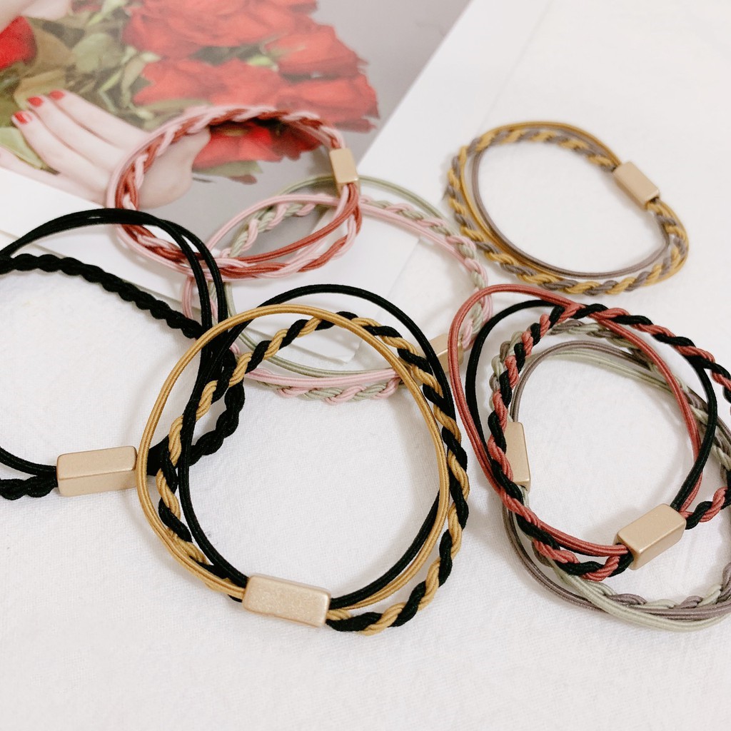 Dây Buộc Tóc B645 Kiểu Dáng Đơn Giản Dễ Thương