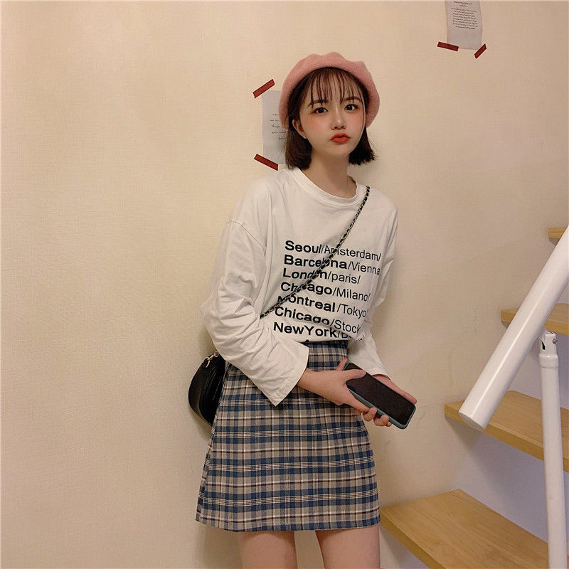 Mùa Giải Lưới Màu Đỏ Lửa insMới Váy Kẻ Sọc Phụ Nữ Eo Cao ATừ Váy Chống Ánh Sáng Retro Hoang Dã | BigBuy360 - bigbuy360.vn