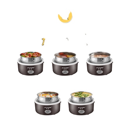 HỘP CƠM CẮM ĐIỆN ĐA NĂNG 3 TẦNG CHÍNH HÃNG(CÓ BẢO HÀNH (NC1)