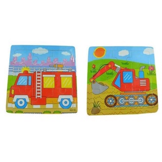GHÉP HÌNH 9 MIẾNG CHO BÉ YÊU (combo 10 tranh nhiều mẫu)