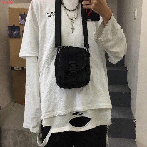 Túi đeo chéo CHAOM chất vải bố cao cấp giá rẽ nam nữ thời trang