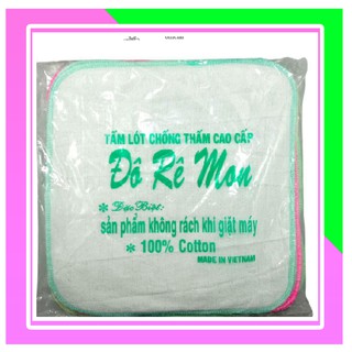Chiếu lót chống thấm doremon có lót nhựa cho bé 30x30cm Thỏ ngổ ngáo Official