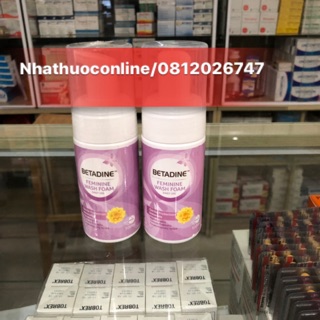 ✅BỌT VỆ SINH PHỤ NỮ BETADINE GENTLE PROTECTION (100ml)