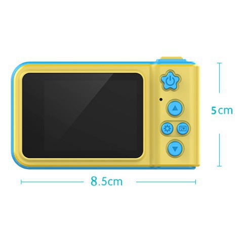 Máy Chụp Ảnh Kỹ Thuật Số Mini Kid Camera 2MP thẻ nhớ 16gb phụ kiện chụp ảnh đồ chơi t | BigBuy360 - bigbuy360.vn