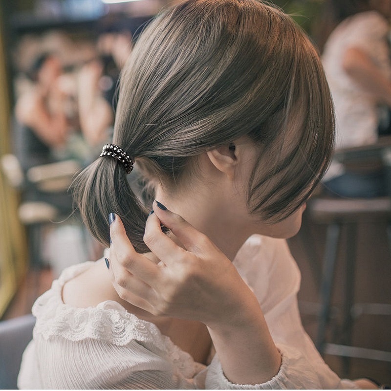 Dây Cột Tóc Lò Xo Bằng Nhựa Cao Cấp Nhiều Màu Thời Trang Cho Nữ