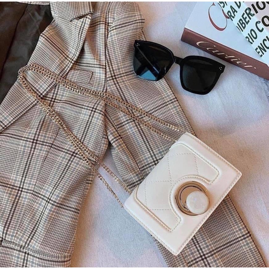 Túi  Pedro  Khoá Xoay Mini