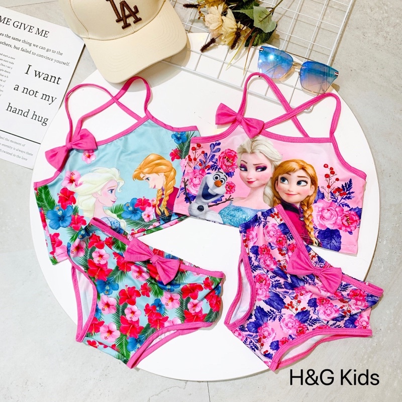 bikini công chúa elsa cho bé gái sành điệu - bkne