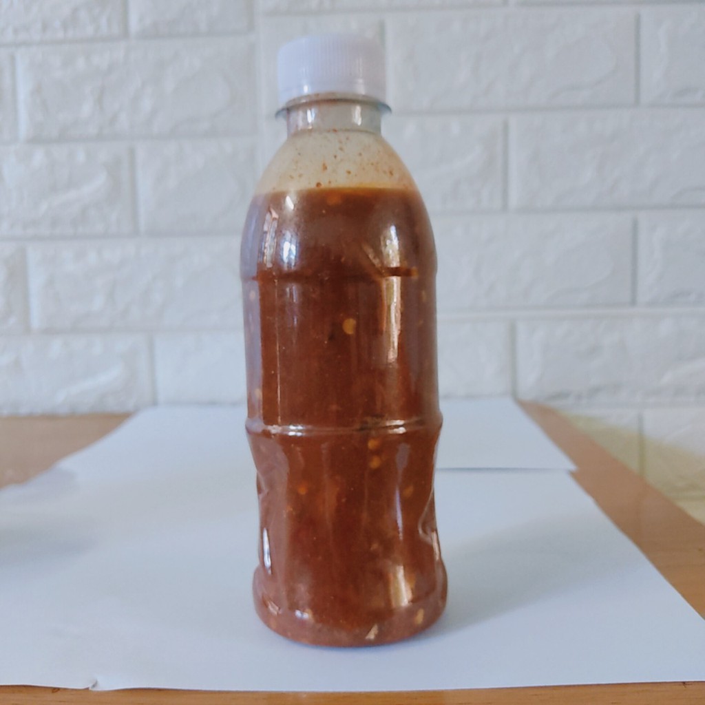 Mắm cá cơm quê Bình Định loại 1 hiệu Cô Chà chai 300gr  - Đặc sản xứ Nẫu - Ảnh thật