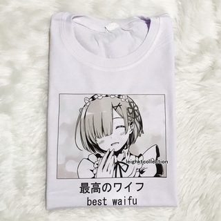 HOT- Áo thun Re Zero Rem Best Waifu cực đẹp
