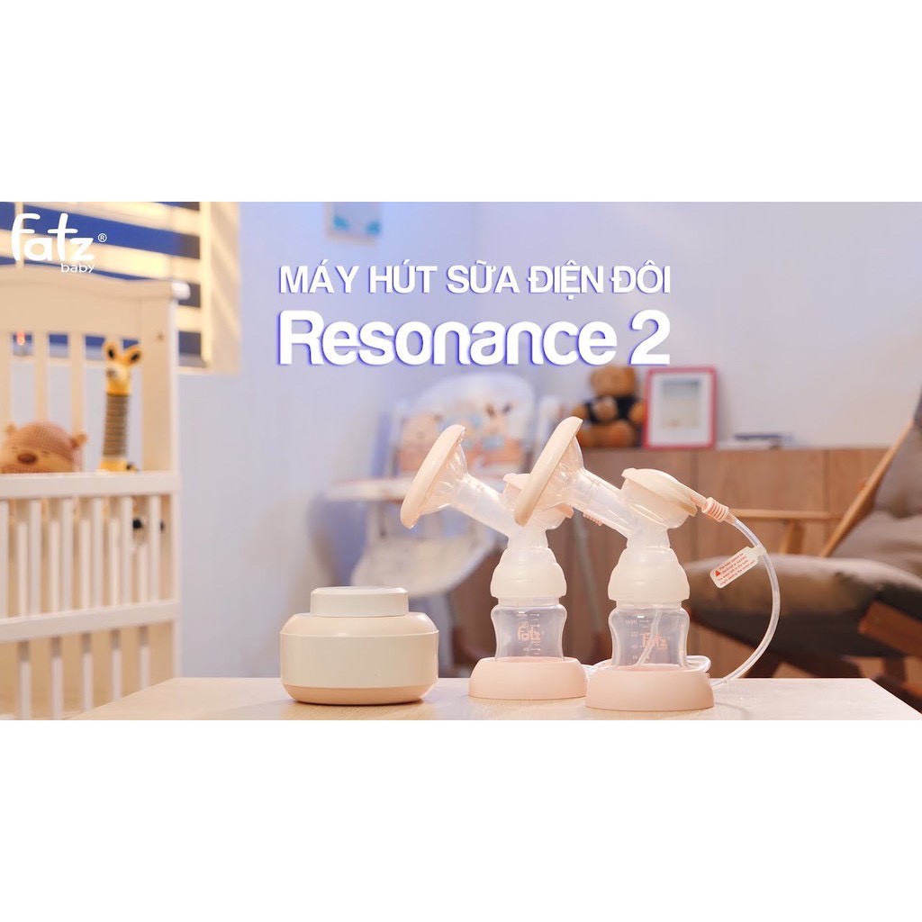 [BH 12 THÁNG CHÍNH HÃNG] MÁY HÚT SỮA ĐIỆN ĐÔI FATZBABY RESONANCE 2 - FB1107VN