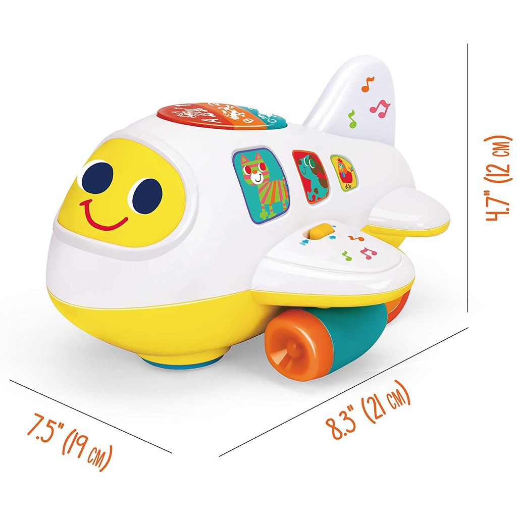 Máy bay Learning Plane Bump'n Go My Kingdom phát nhạc, có đèn, di chuyển,.. cho bé