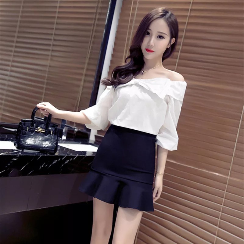 NEW chân váy đuôi cá ngắn thời trang