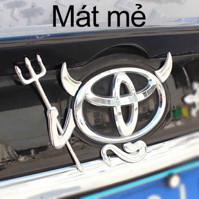 trang trí logo hình quỷ