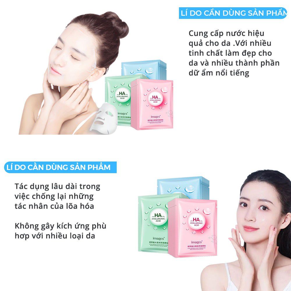 Mặt nạ giấy dưỡng da HA images giảm mụn dưỡng ẩm trắng da chống lão hóa DAKAVA MN01 | BigBuy360 - bigbuy360.vn