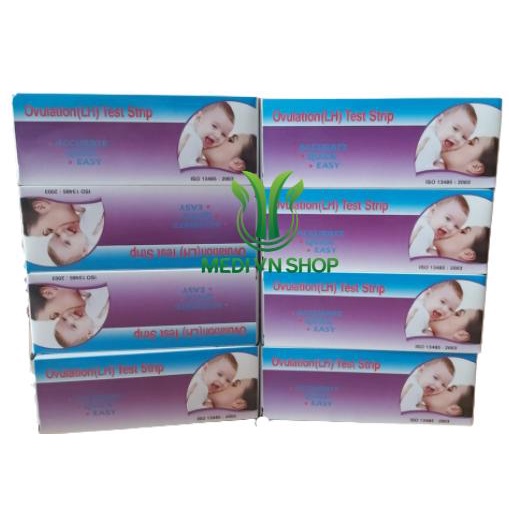 Combo 20 QUE THỬ RỤNG TRỨNG OVULATION (LH) TEST STRIP