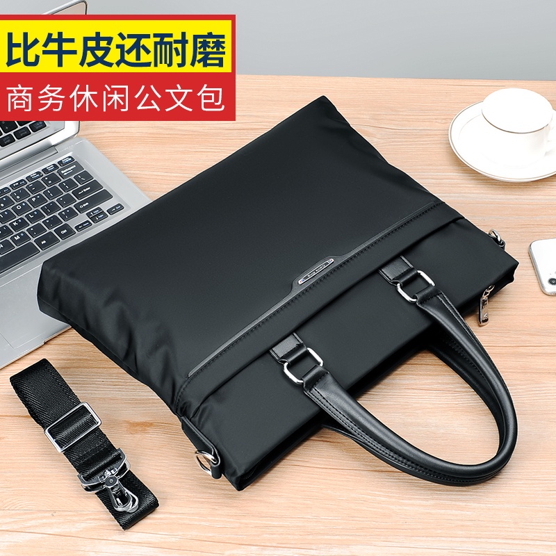 Túi xách tay bằng vải Canvas chống thấm nước phong cách doanh nhân 2021 | BigBuy360 - bigbuy360.vn