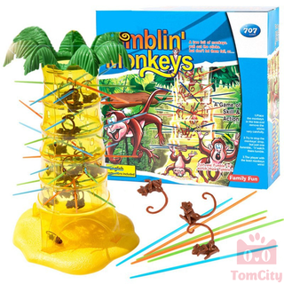 Trò chơi game trẻ em vui nhộn Rút Khỉ - Tumblin' Monkeys Tomcityvn