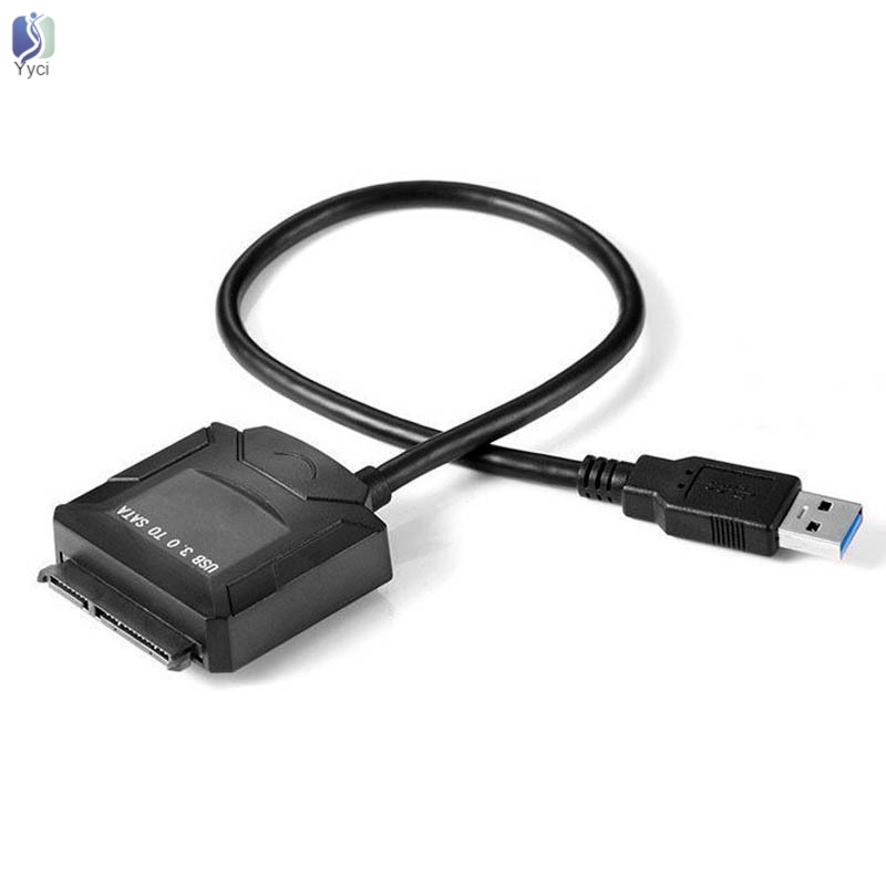 Cáp Chuyển Đổi Usb 3.0 Sang Sata Cho Ổ Cứng 2.5/3.5 Hdd Ssd Laptop Dvd/Cd Power Eu/Uk/Us