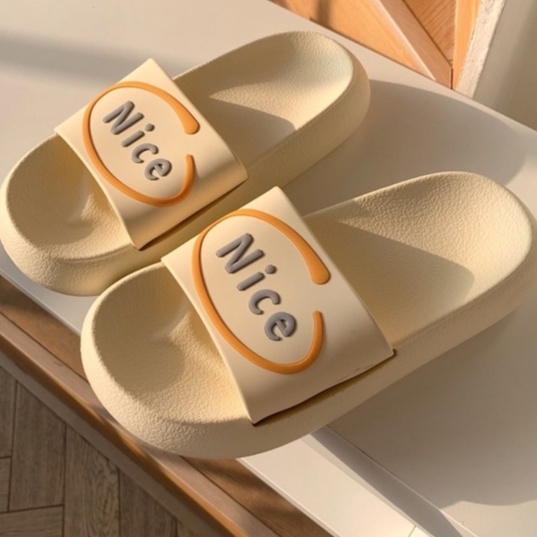 Dép Ulzzang - Dép Quai Ngang Bánh Mì NICE chuẩn hàng quảng châu Nam Nữ