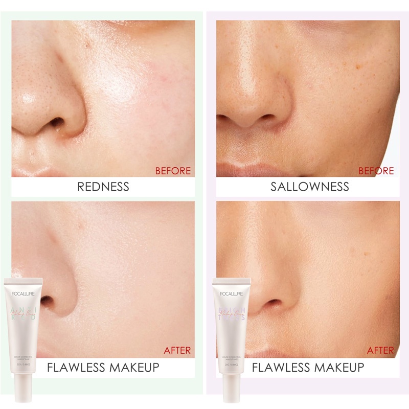 FOCALLURE Kem lót dưỡng ẩm lâu trôi 2 màu 25g
