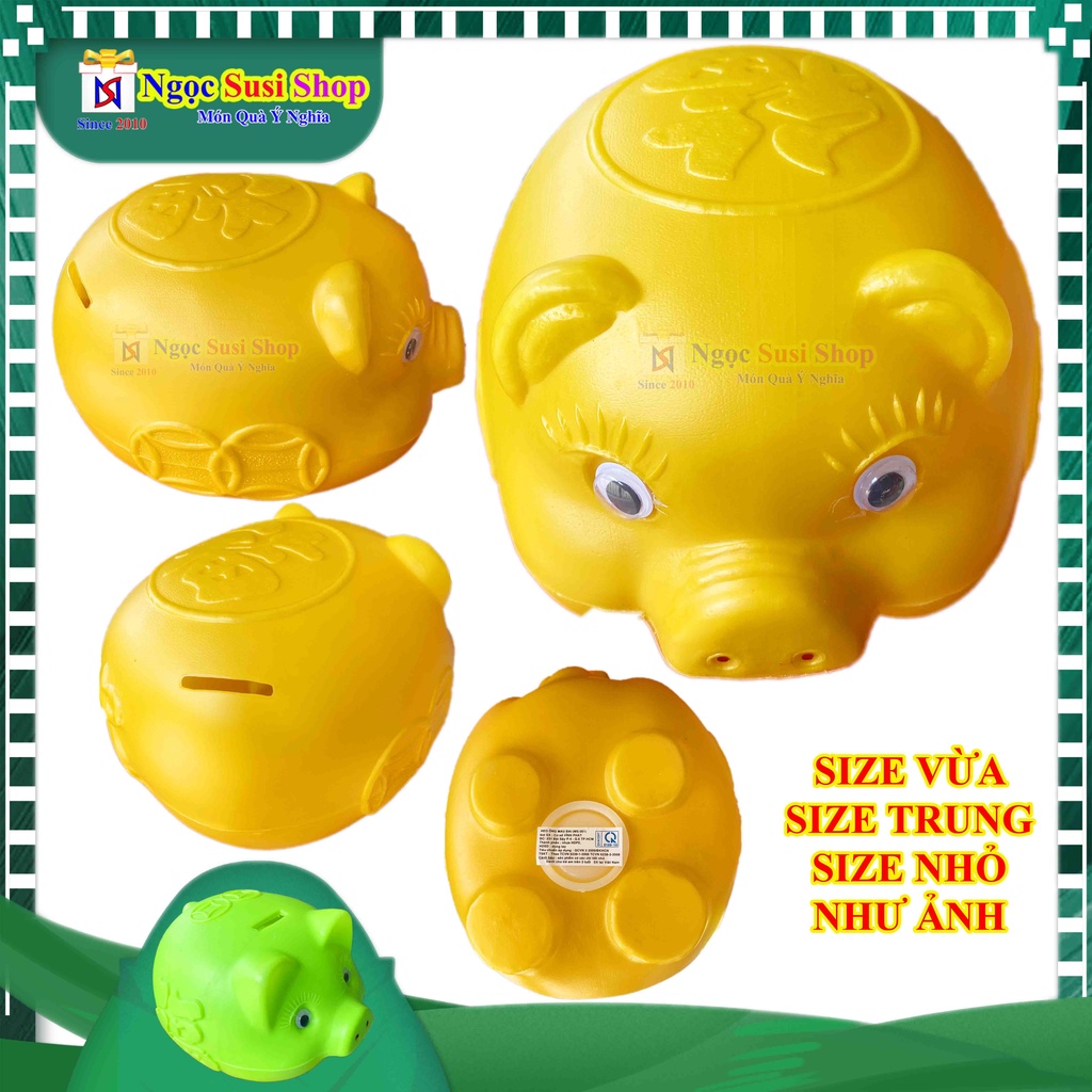 HEO ĐẤT NHỰA TIẾT KIỆM SIÊU BỀN SIÊU ĐẸP [ MUA CHỌN SIZE]