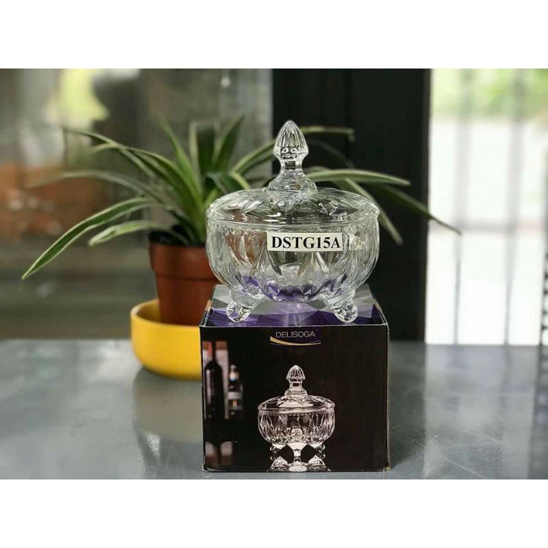 Hũ mứt thủy tinh combo 3 hũ