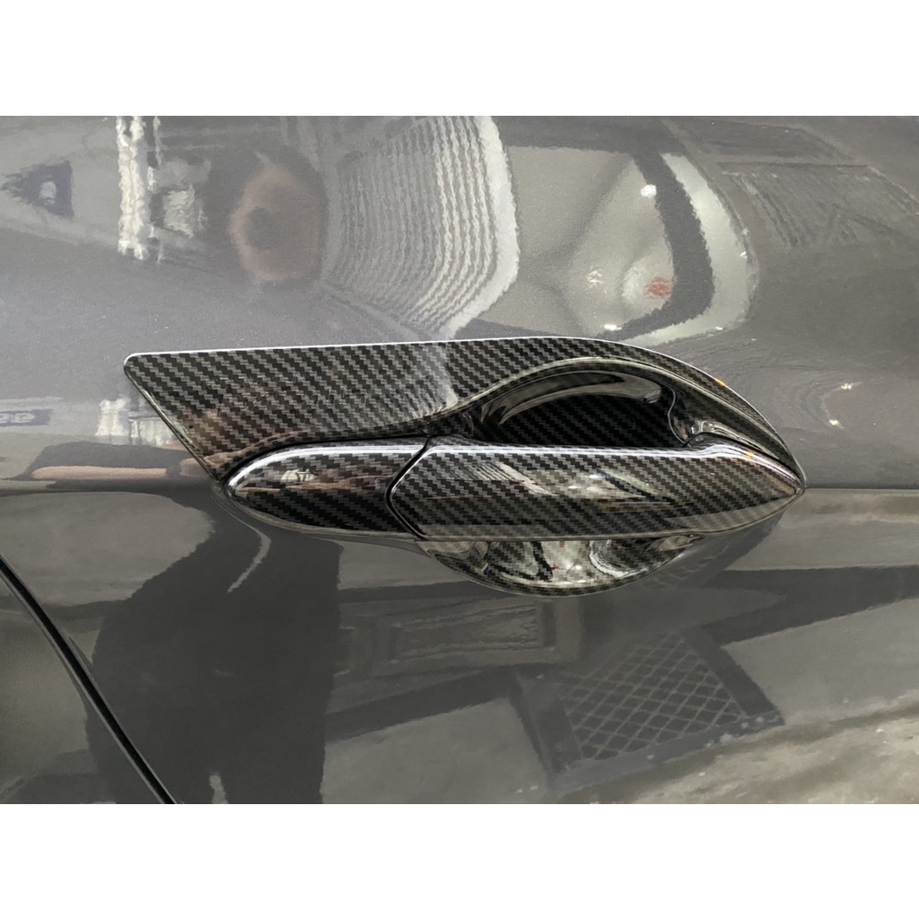Ốp Tay + Hõm Vinfast Fadil 2018 2019 2020 2021 Mẫu Carbon Cao Cấp ( Tặng Kèm Keo Tăng Dính)