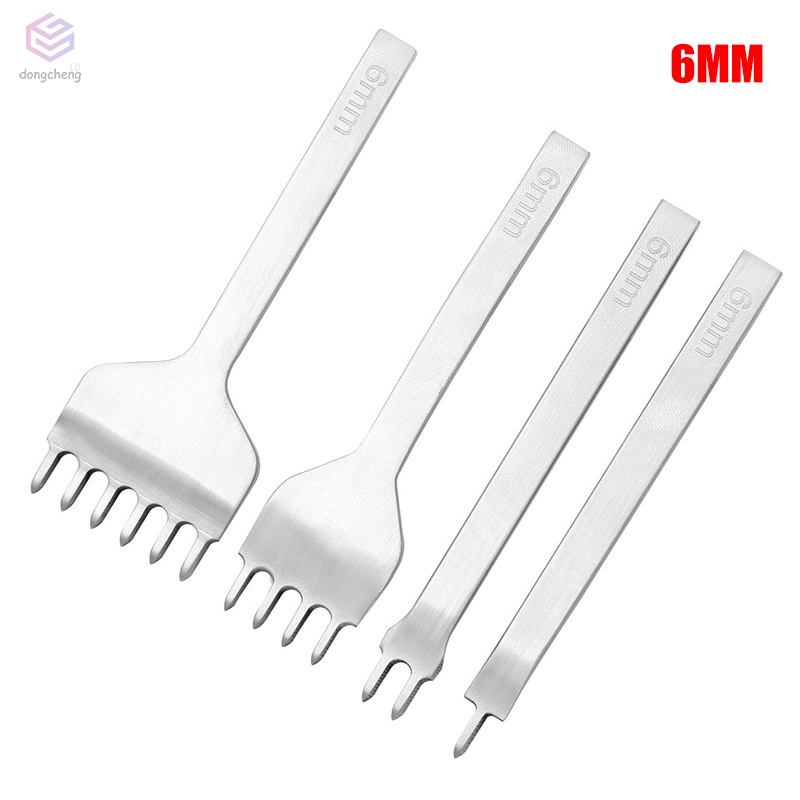Dụng Cụ Đục Lỗ Đồ Da Thủ Công Chất Liệu Thép 3/4/5/6mm