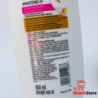 Dầu Gội Pantene Pro-V 450ml Thái Lan