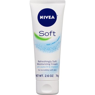 Kem dưỡng ẩm mềm da NIVEA Soft Moisturizing Creme 74g (Mỹ)