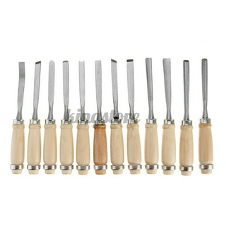 Set 12 Dụng Cụ Chạm Khắc Gỗ Cao Cấp