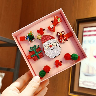 Kẹp tóc Yolody kẹp tóc Hàn Quốc set Noel cho bé yêu KT006