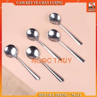 Bộ 10 muỗng ăn cơm phở đầu tròn siêu rẻ