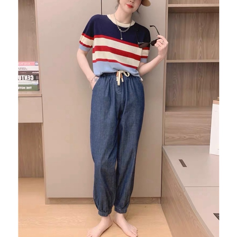 NRVP Áo Trễ Vai NgắN Tay ThờI Trang Cho Nữ