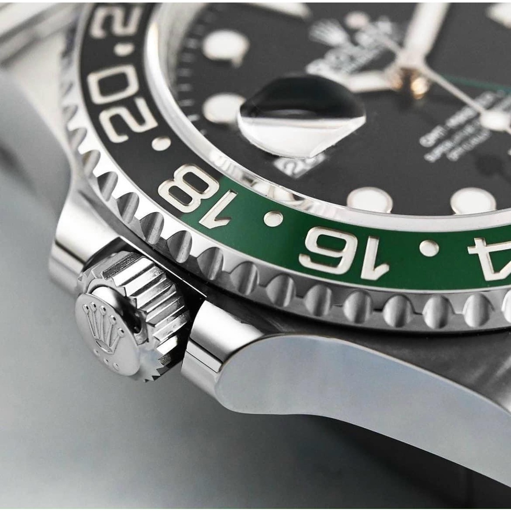 Đồng Hồ Nam Rolex GMT Master II Nhà Máy RL Siêu Cấp Như Au - Máy Automatic Thụy Sĩ - Size 40mm - Bảo Hành 5 Năm