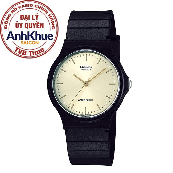 Đồng hồ nữ dây nhựa Casio chính hãng Anh Khuê MQ-24-9ELDF
