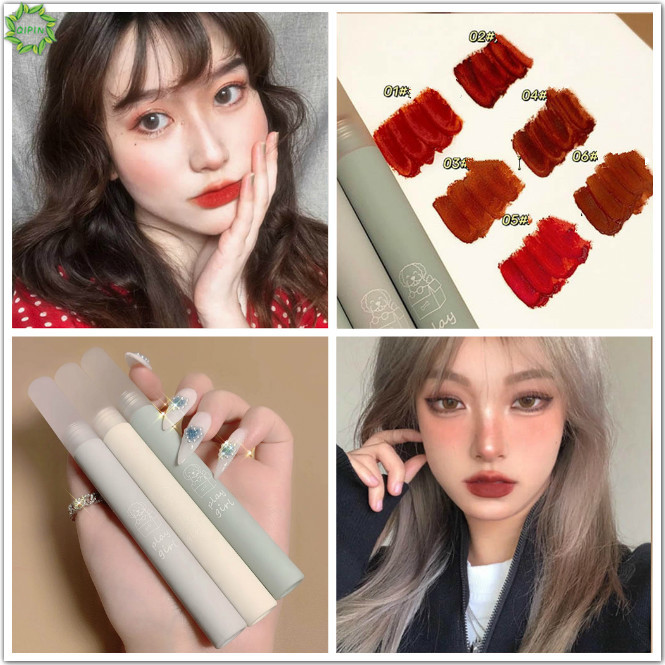 (Hàng Mới Về) Son Môi Qipin Chống Thấm Nước Không Phai Màu Trang Điểm Cho Người Mới Bắt Đầu | BigBuy360 - bigbuy360.vn