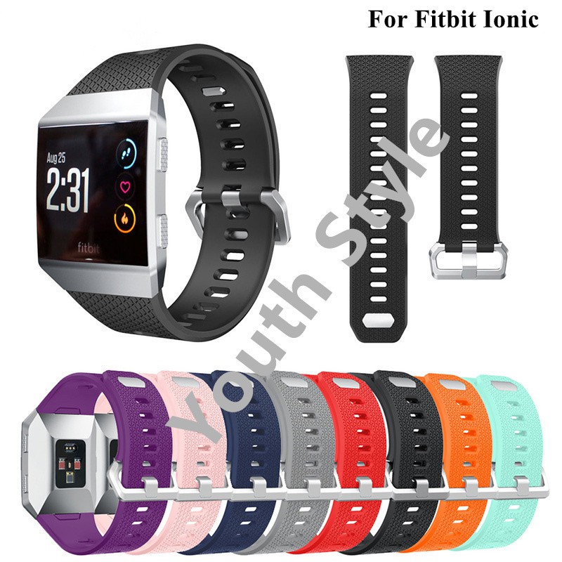 Dây đeo cổ tay Fitbit Ionic thay thế bằng silicon cho Fitbit Ionic