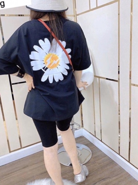 Set bộ ngố in hoa cúc-đồ bộ siêu hot 2020-chất cotton dày dặn