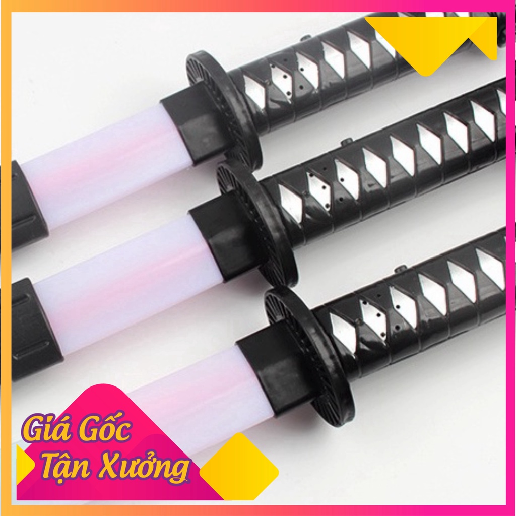 Kiếm katana chiếu sáng - công cụ giải trí kiếm Nhật kata nhựa có đèn và tiếng động Temo Toys