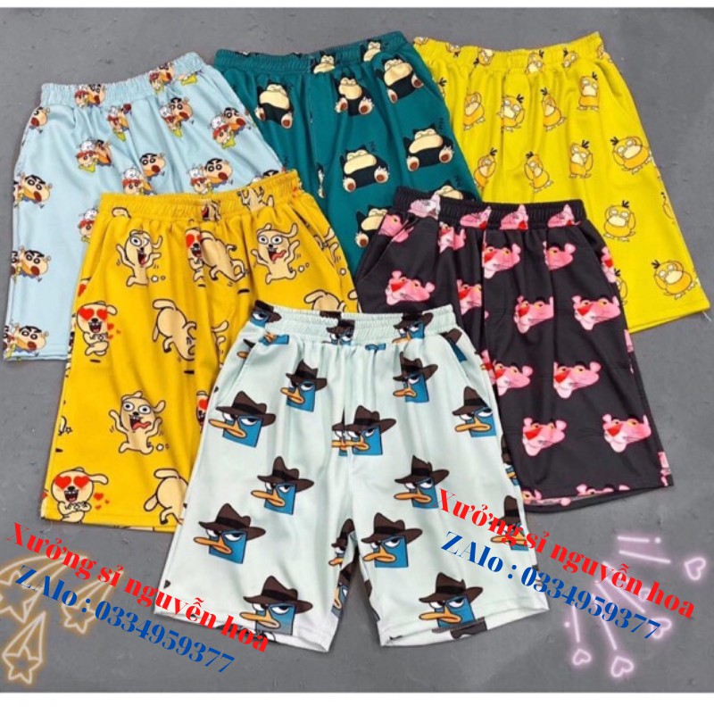 15 QUẦN ĐÙI HOẠT HÌNH CARTOON SIÊU CUTE HOT NHẤT 2020 ( có video thật) shop xưởng sỉ nguyễn hoa | BigBuy360 - bigbuy360.vn