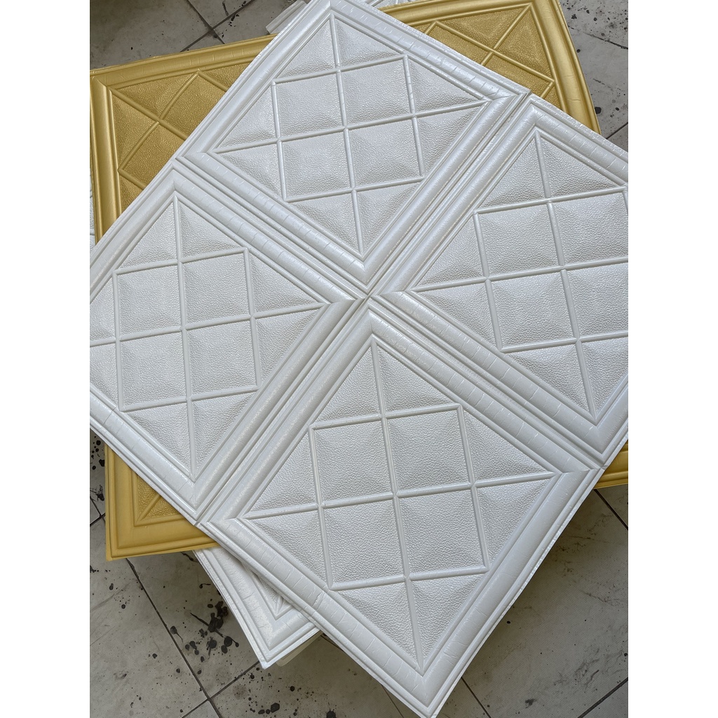 XỐP DÁN TƯỜNG 3D GIẢ DA HOA VĂN NỔI 8MM GIÁ RẺ HÀ NỘI SIÊU CHẮC | BigBuy360 - bigbuy360.vn