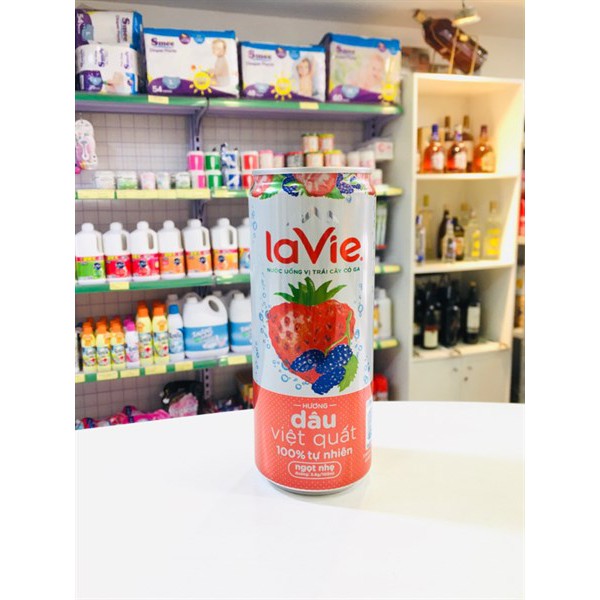 Nước uống có ga Lavie 330ml