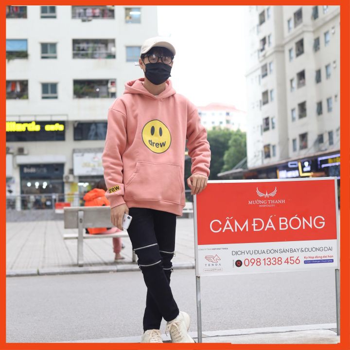 Áo hoodie rộng nam nữ, hoodie drew phong cách 2 lớp dày dặn đầy đủ tem mác_AOHOODIEDREW | BigBuy360 - bigbuy360.vn