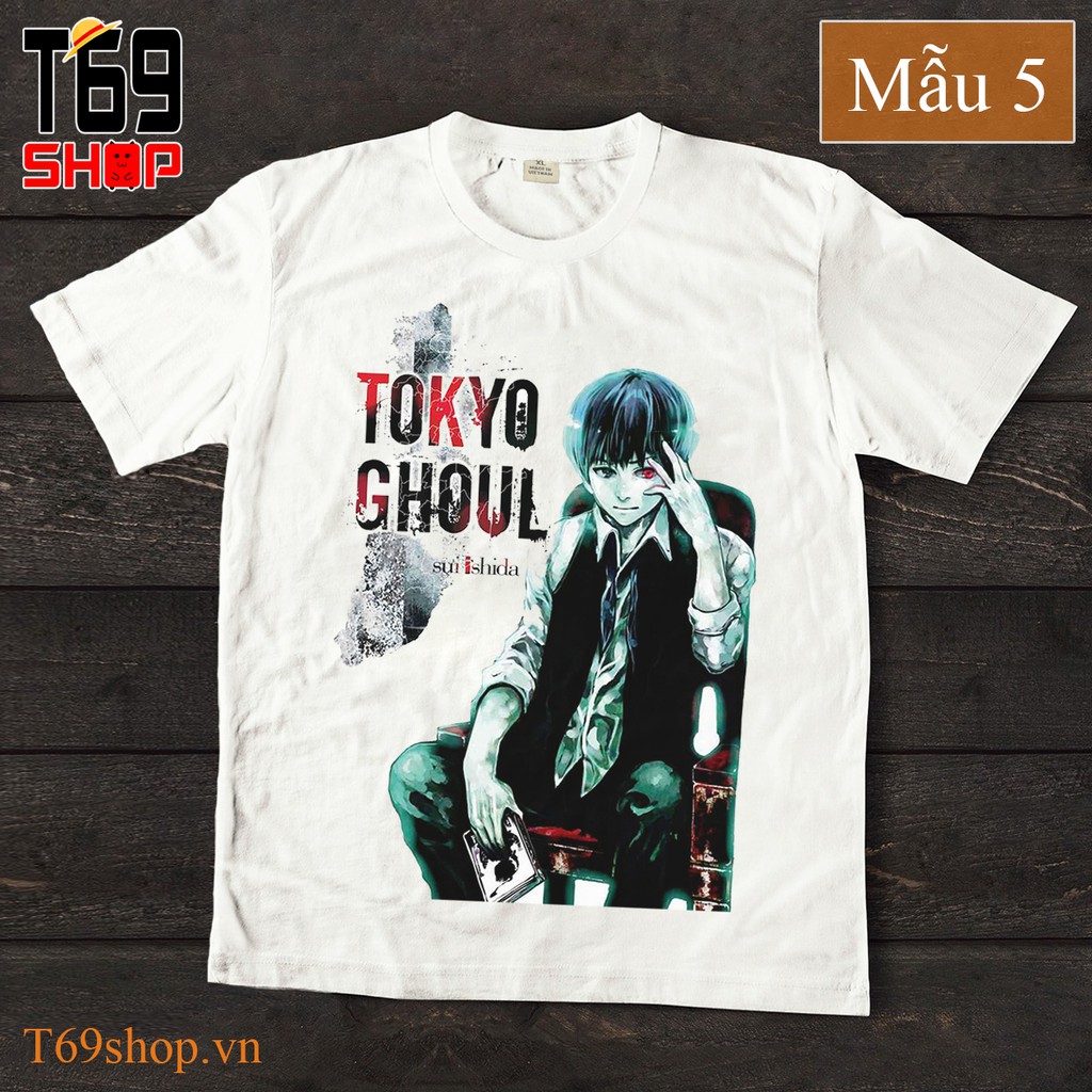 Áo thun anime Tokyo Ghoul (Có nhiều mẫu)