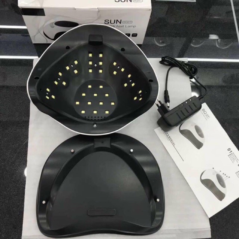 Máy hơ gel  BQ5T -120w - 36 bóng, máy hơ cực nhanh khô