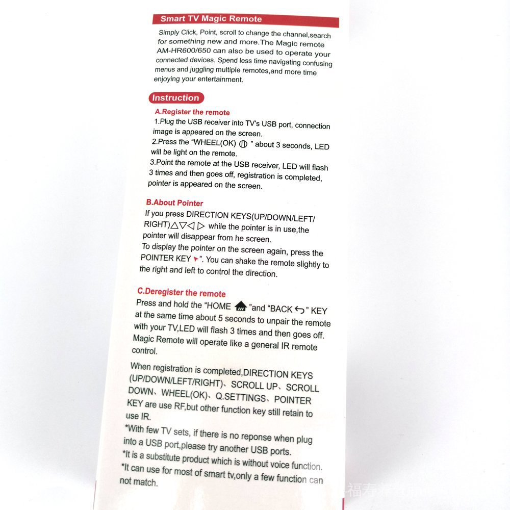 Mới Điều Khiển Từ Xa am-H600 Thay Thế Chuyên Dụng Cho lg smart tv an-Mr600Uf8500 43uh6030 F8580Uf8500 uf9500 uf7702 oled 5eg9100 55eg9200