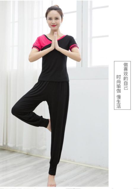 Set bộ đồ tập yoga nữ