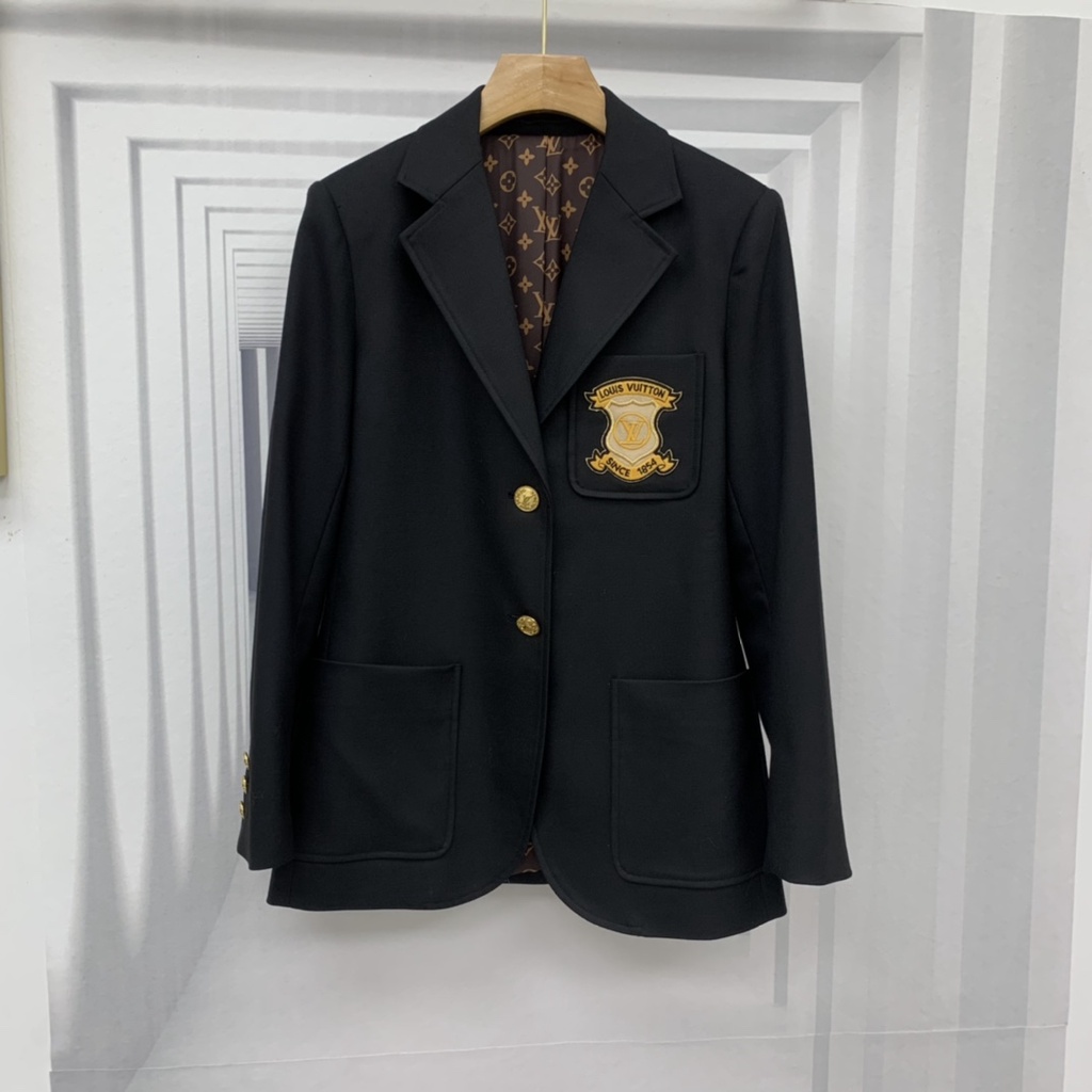 Áo khoác blazer nữ Louis Vuitton LV phong cách công sở,, kiểu dáng thanh lịch