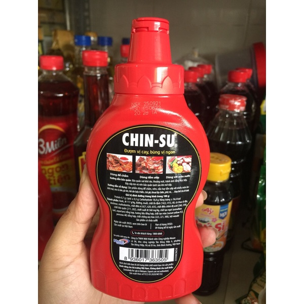 Tương ớt Chinsu chai 250g